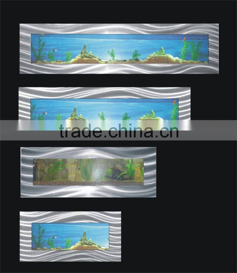 wall hanging aquarium fish tank