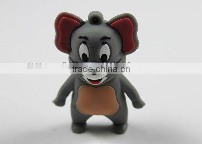 Cartoon cute anime Mickey mouse USB flash drive for gift and promotion