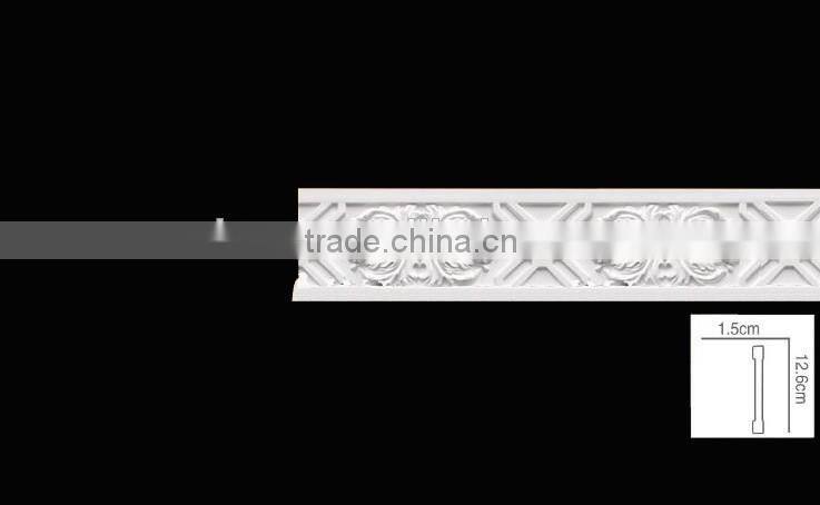 Newly decorative pu flexible cornice mouldings