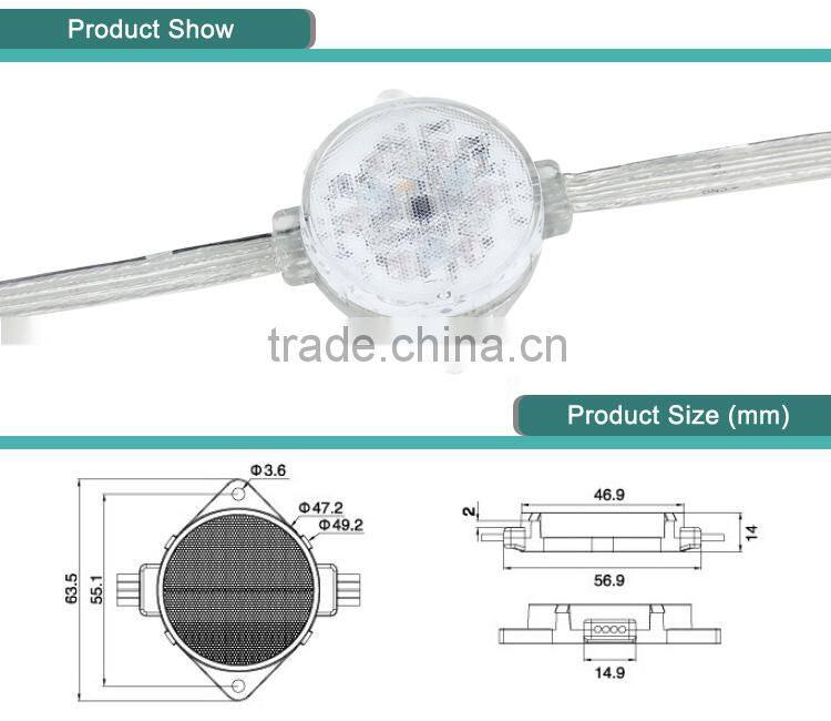 IP68 highest waterproof grade swimming pool decoration LED point light source