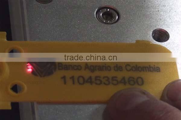 fiber laser name tag engraving machine