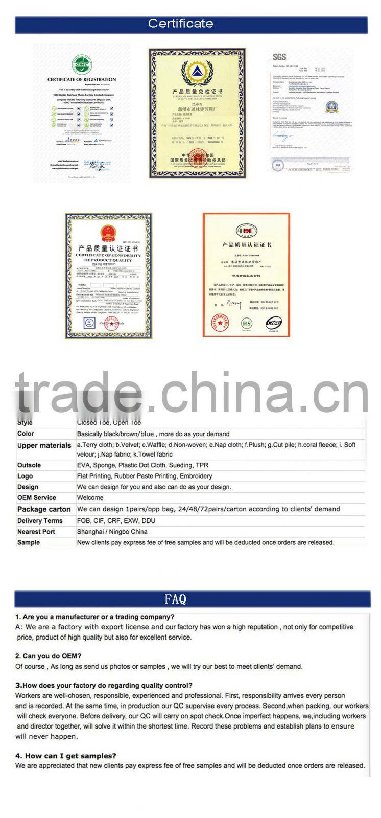 2015 indoor cotton slippers, woman beautiful slipper, fashion warm cute slippers