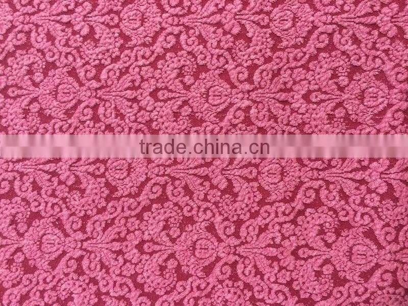 Shaoxing supplier Latest new style T/R knit fabric for cloths/dress/pants