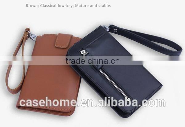 Universal Leather Phone Case for Huawei P9 , For Samsung Galaxy J3 Wallet Case
