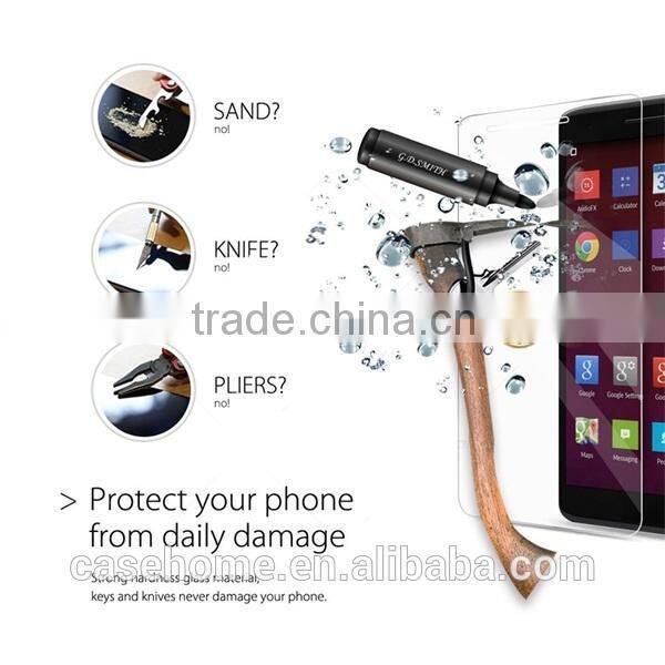 top quality transparent toughened glass protective foils for one plus one