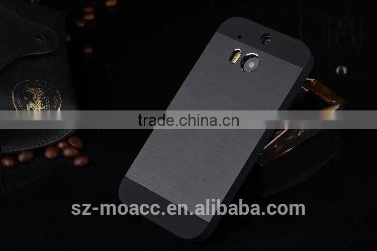 Wire drawing aluminum metal case for htc one m8