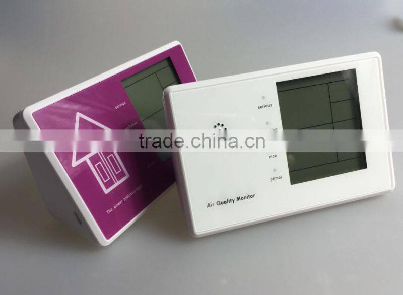 Ohmeka pm2.5 pollution sensor smoke gas detector at home or outdoor using wth best price