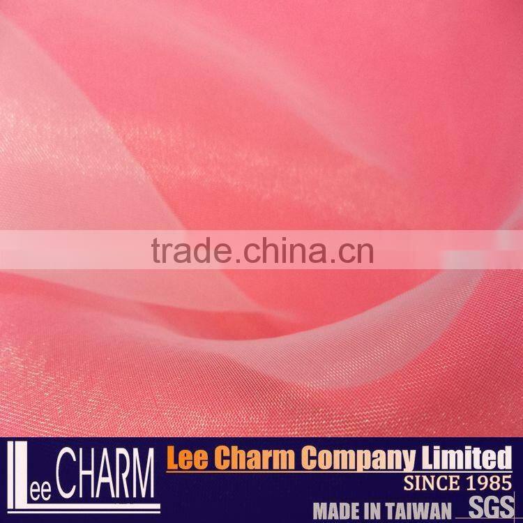 Polyester Organza Tulle Shimmer Fabric