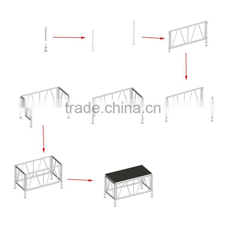 outdoor aluminum stage truss