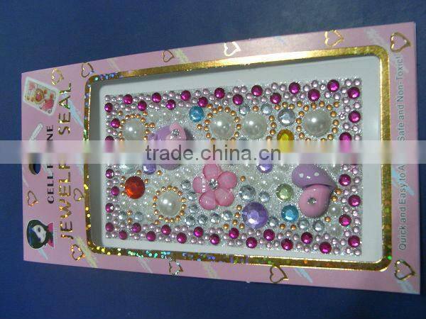 crystal rhinestone sticker,diamond sticker
