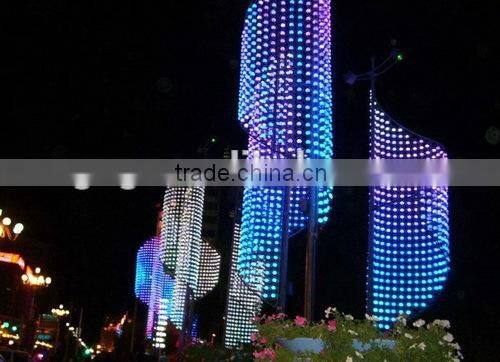 color changing DMX 3D ball for outdoor 100% waterproof ball curtain