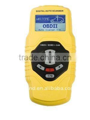 OBD2/OBDII: Newest Highend Code Reader T79 with 5 languages