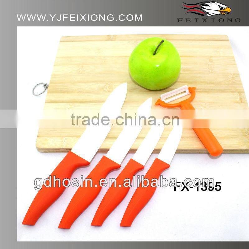 Sharp ceramic blade peeler
