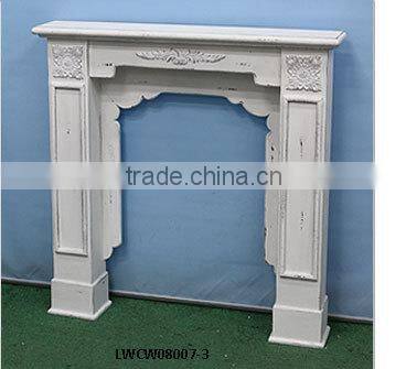 farm shabby style solid fireplace wood