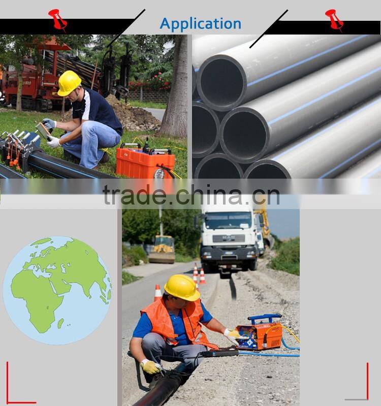 Supply different sizes plastic water pipe price from China