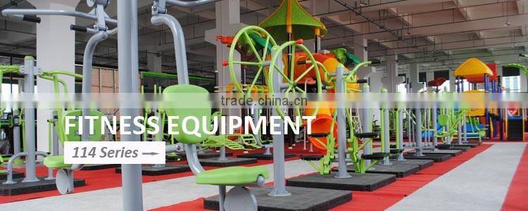 China High Quality Outdoor Exercise Physicial Fitness Equipment, Green Outudoor Gym Fitness Equipment