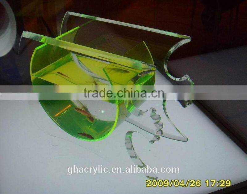 GH-RZ391 2014 high-end top-grade Fashionable Excellent home decoration acrylic fishbowl