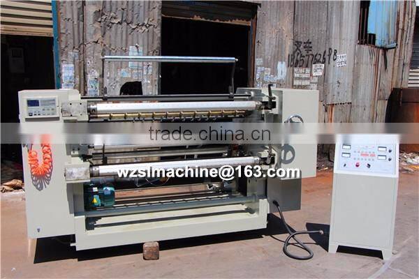 high speed Film Cling Film Cutting Rewinding Slitting Rewinder Slitter Machine