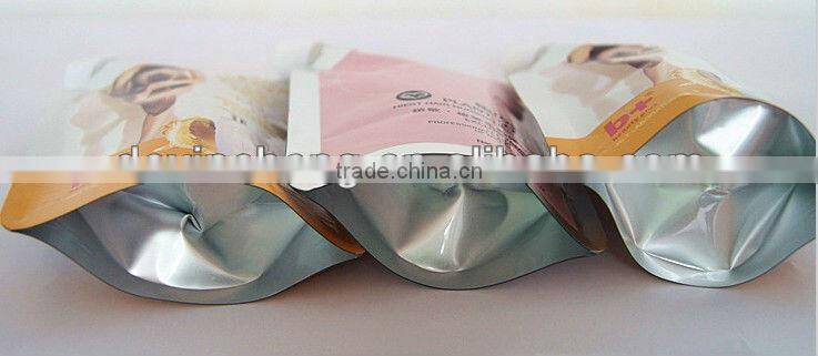 Manufacturer Nozzle Plastic Spout Pouch For Cosmetic Liquid