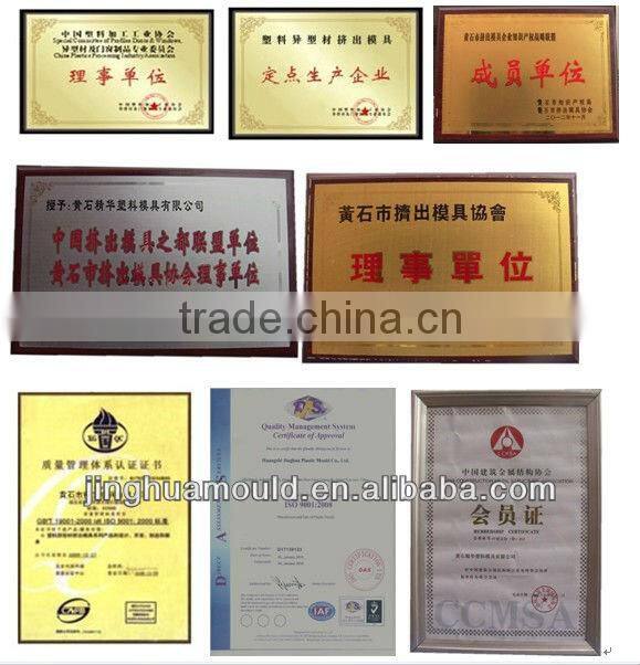 China UPVC Profile Extrusion Mold for Window Casement outer frame