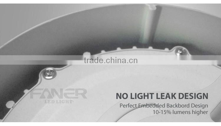 6w round/square surface mounted dimmable panel light, chinese factory supply
