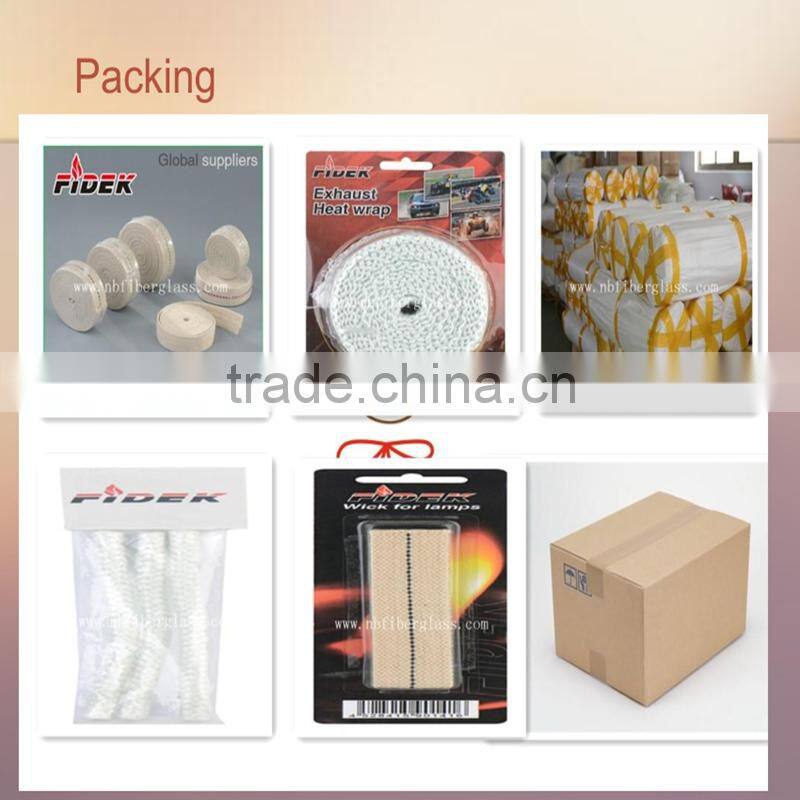 High temperature ceramic fiber woven tape