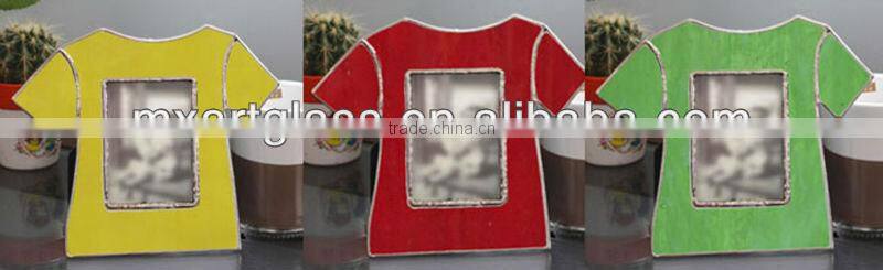 MF020557 tiffany style stained glass photo frame