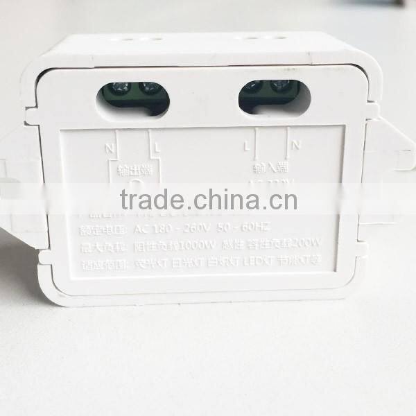 AS 6M invention self-powered wireless wall switch used to wireless remote wireless switch 1000w