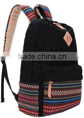 Casual style lightweight canvas laptop bag/shoulder bag /school bag /travel bag