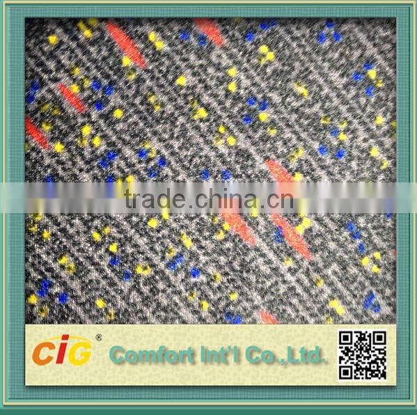2015 Latest Dot Print Bus Fabric
