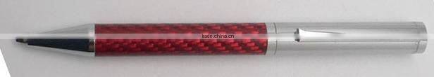 2016 hot selling real carbon fiber metal ballpoint pen