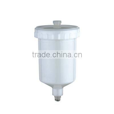 600ml Spray Gun Replacement Plastic Cup, Gravity Feed Spray Guns Male Thread M12x1