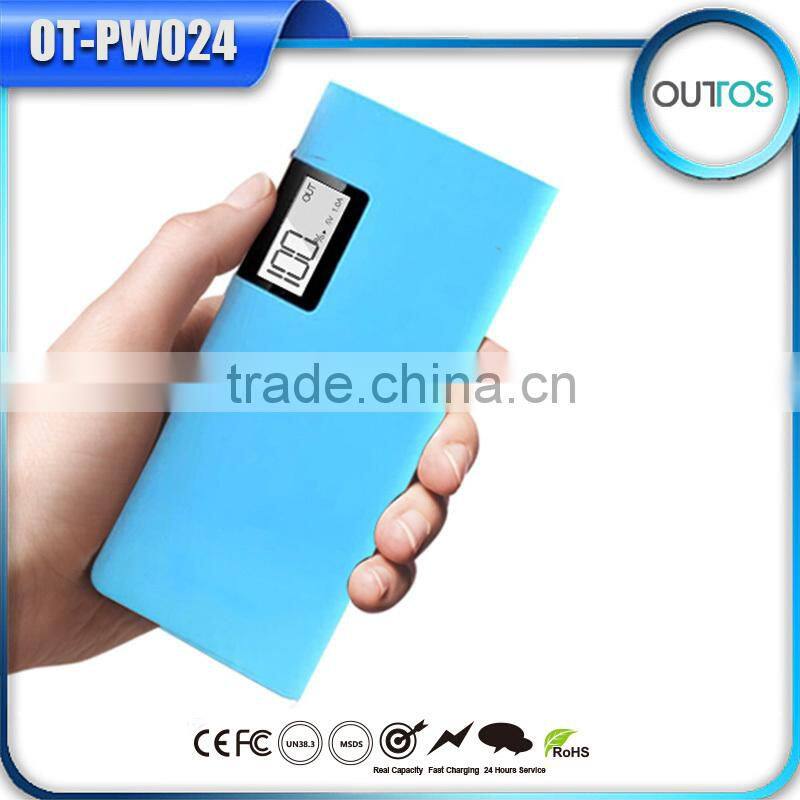 Long lasting high capacity power bank 14400mah mobile phone charger