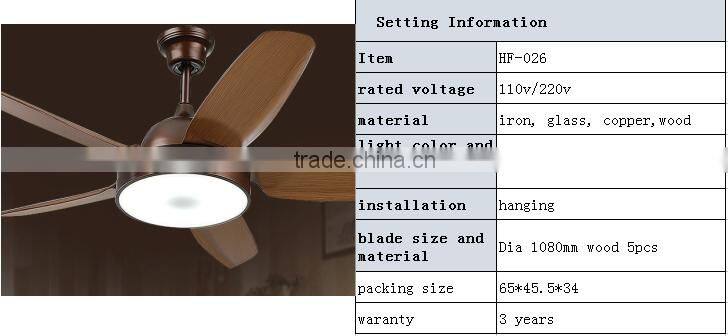 42" Villager 5 Blade Ceiling Fan