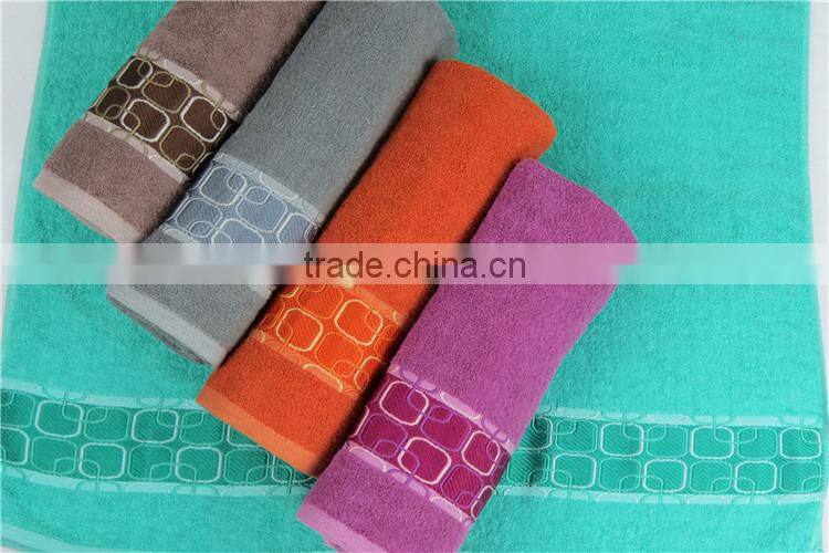 High quality 100% cotton hotel and spa Jacquard bath towel SJ-171