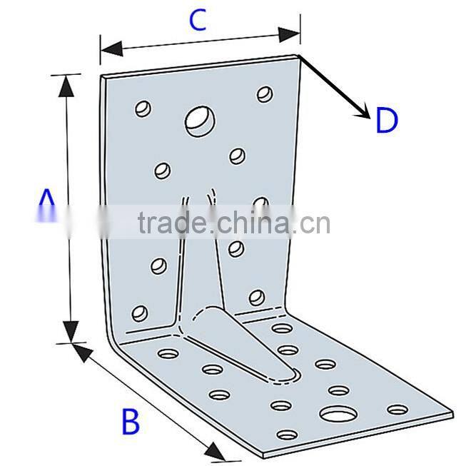 wood connector 90 degree metal brackets