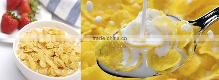 AUtomatic Snack Food Bulk HALAL Roasted Corn Flakes machine
