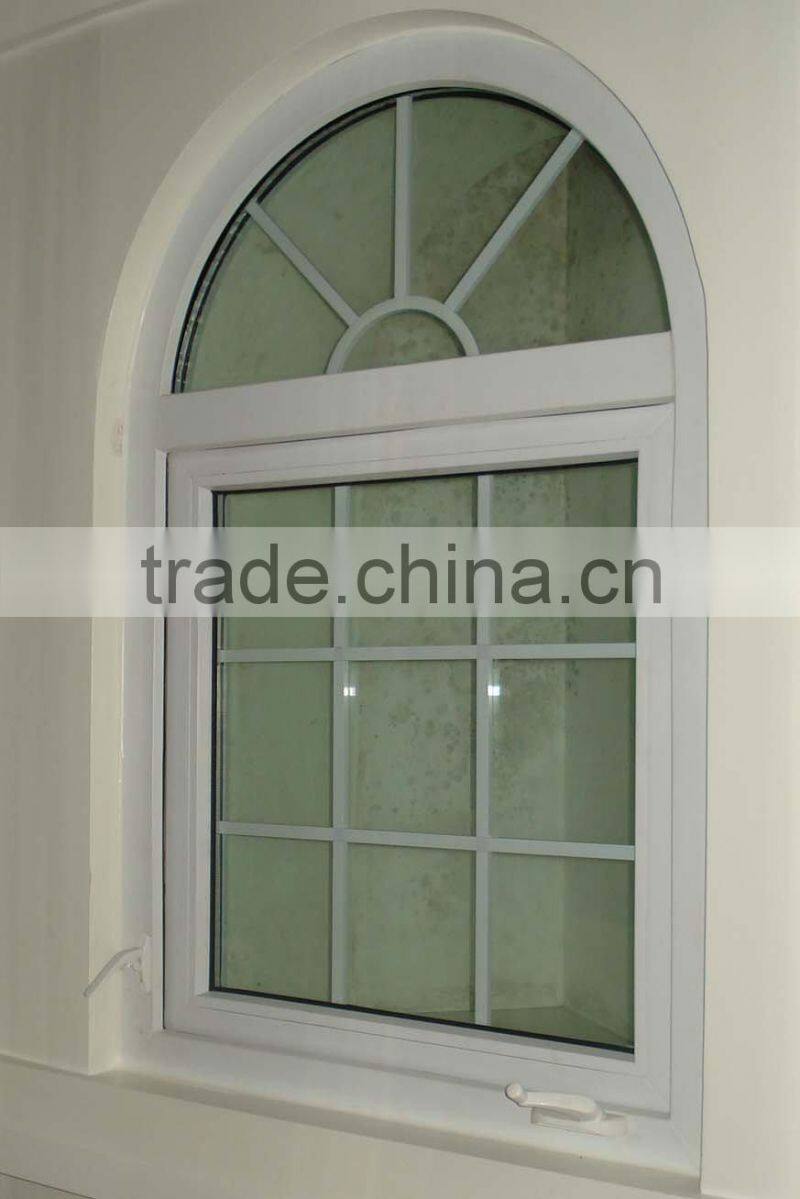 LG pvc crank winder windows with fix window