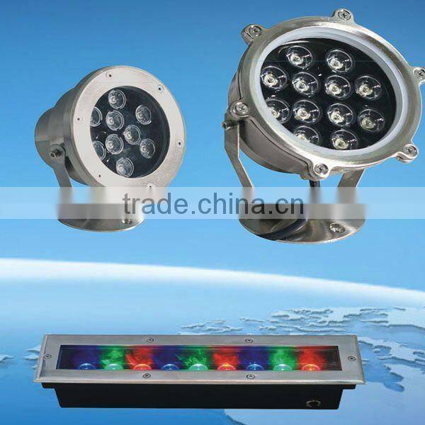 9W led recessed step light, underground parking light