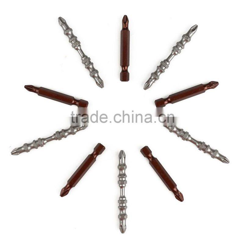 10piece Set One Side Ended Mini Phillips Power Screwdriver Blade