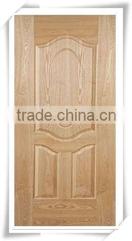 ash wood veneer HDF door skin from China/oak veneer door skin/natural wood cabinet veneer skin