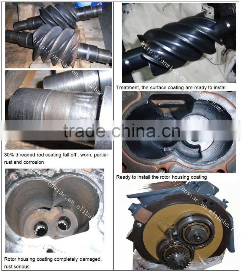 Oil less Compressor Head Type air compressor repair service for atlas copco screw compressor