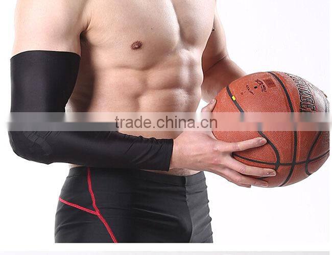 2015 New One Arm Sleeve Cover Sun Armband Skin Protection Sport Stretch Basketball