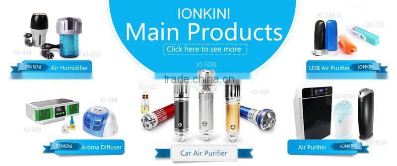 Ionic Ozone car air purifier car air cleaner filters