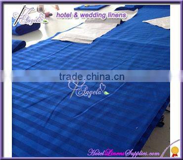 royal blue stripe dining chair covers with side pleats and two wings for dining chairs