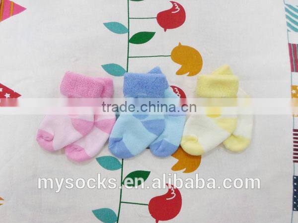 hot new products for 2015 cartoon new born baby cute terry socks