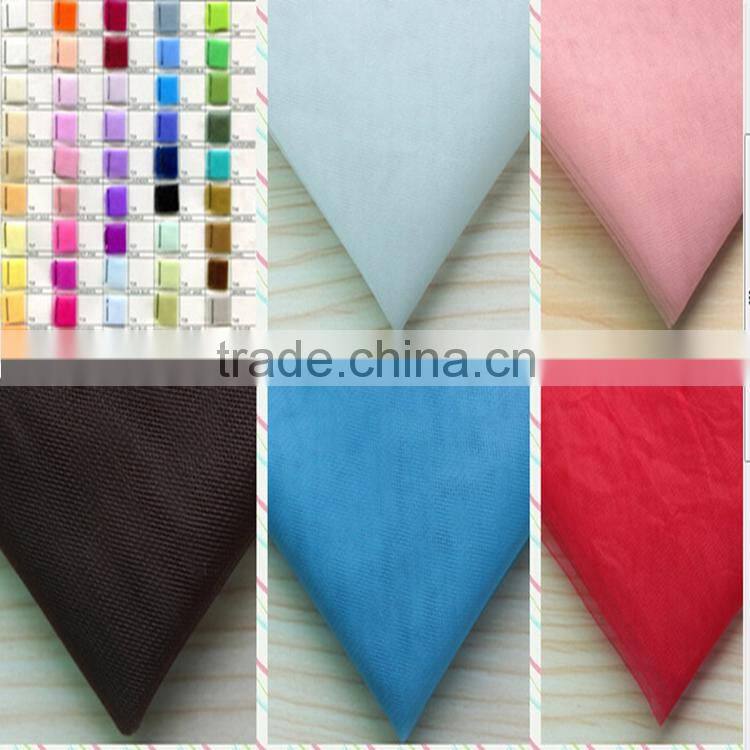 cheap 100% polyester glint intensive mesh fabric