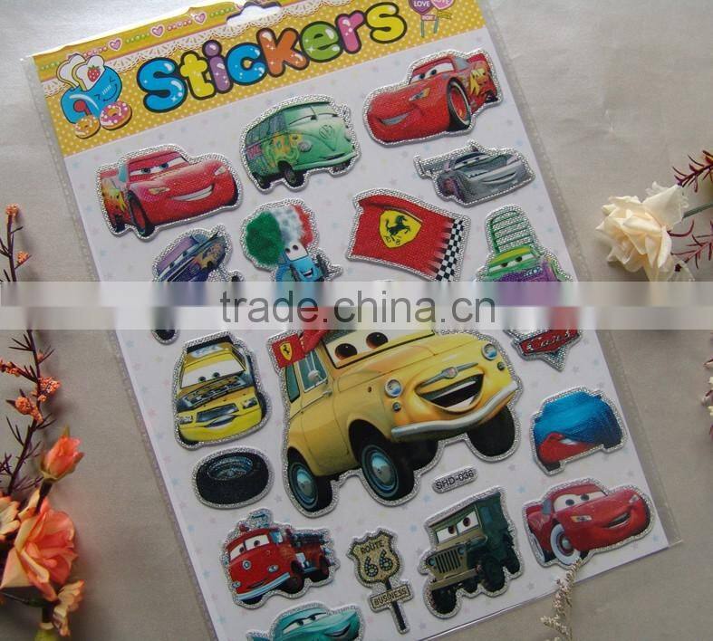 foam sticker,interesting 3d foam sticker,promotional gift 3d foam sticker
