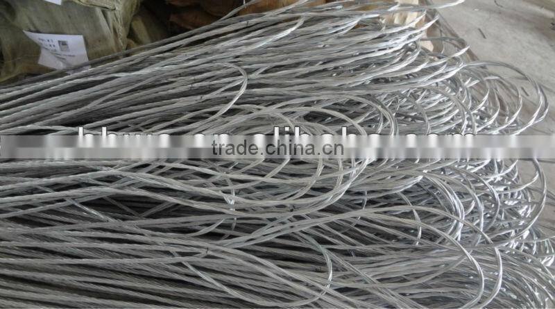 7by8 preformed pole make off for stay wire