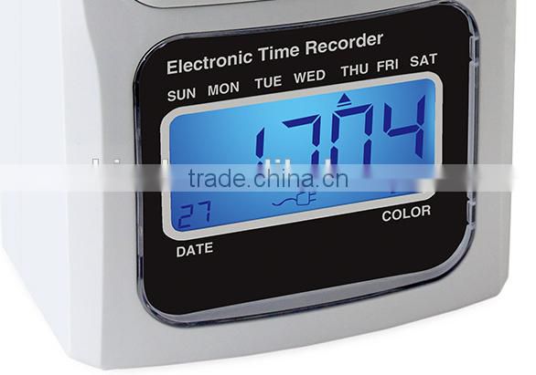 top selling electronic time recorder attendance machine price